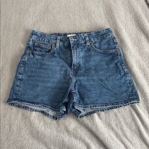 Blue Denim Shorts